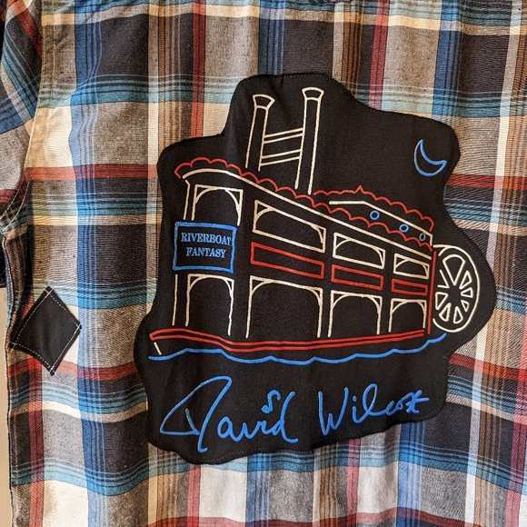 David Wilcox / Plaid 🚢 T-Shirt - Picture 8 of 8